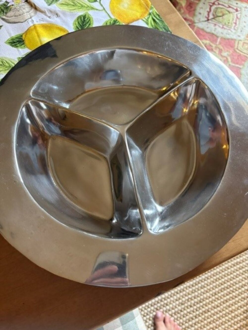 Pewter New Serving dish